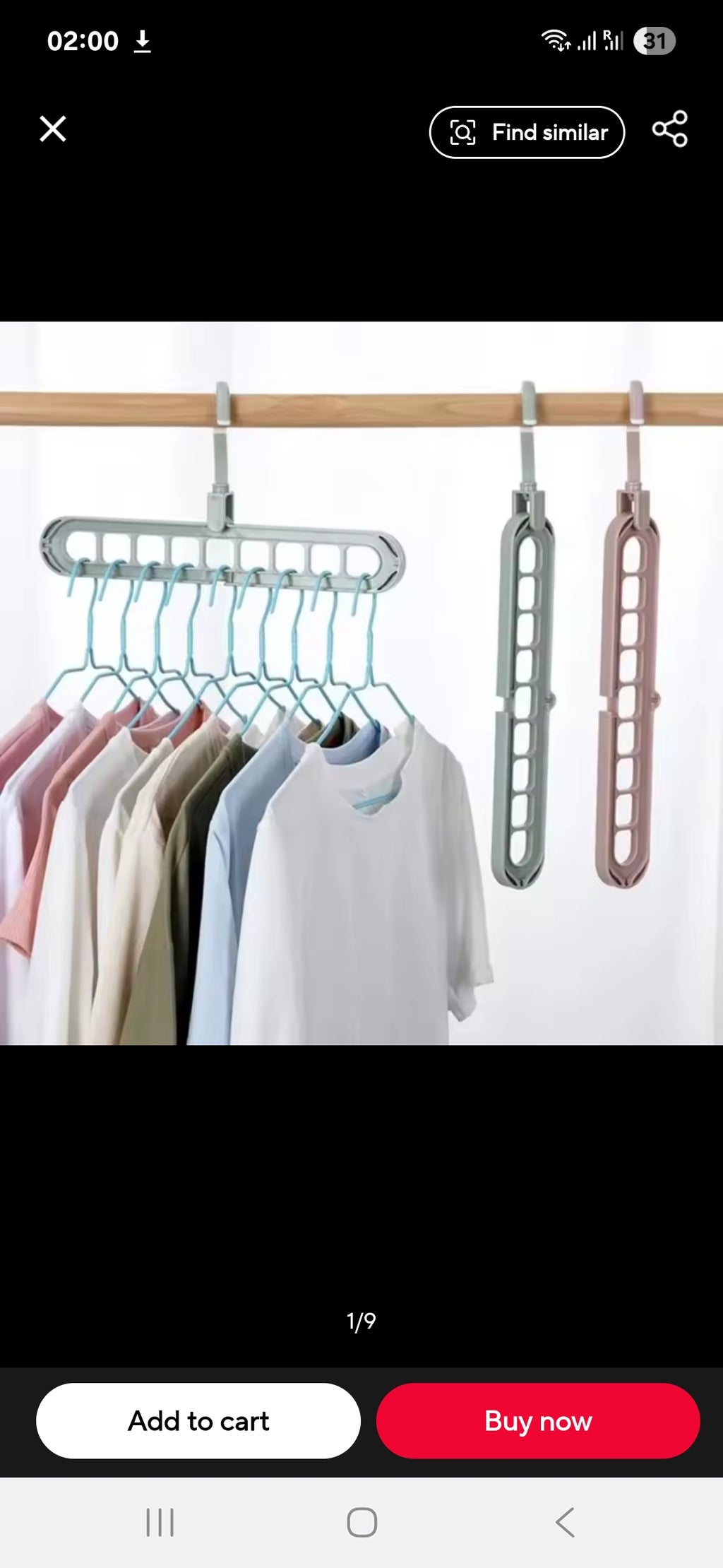 Modern clothes hanger